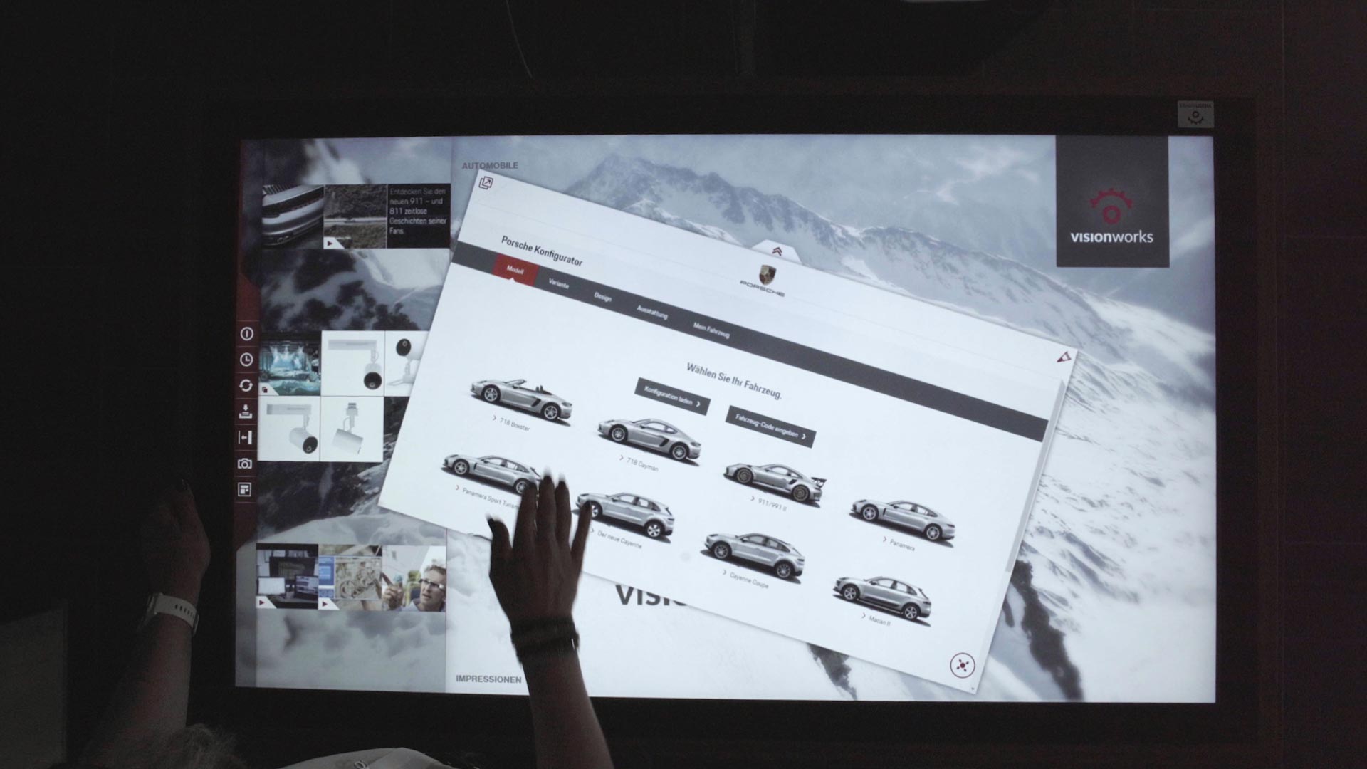 Erstes Bild des Webloop-Spots