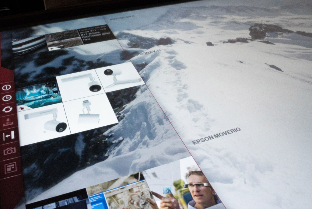 Interface visionDESK